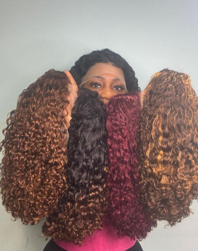 Curly pixy indienne